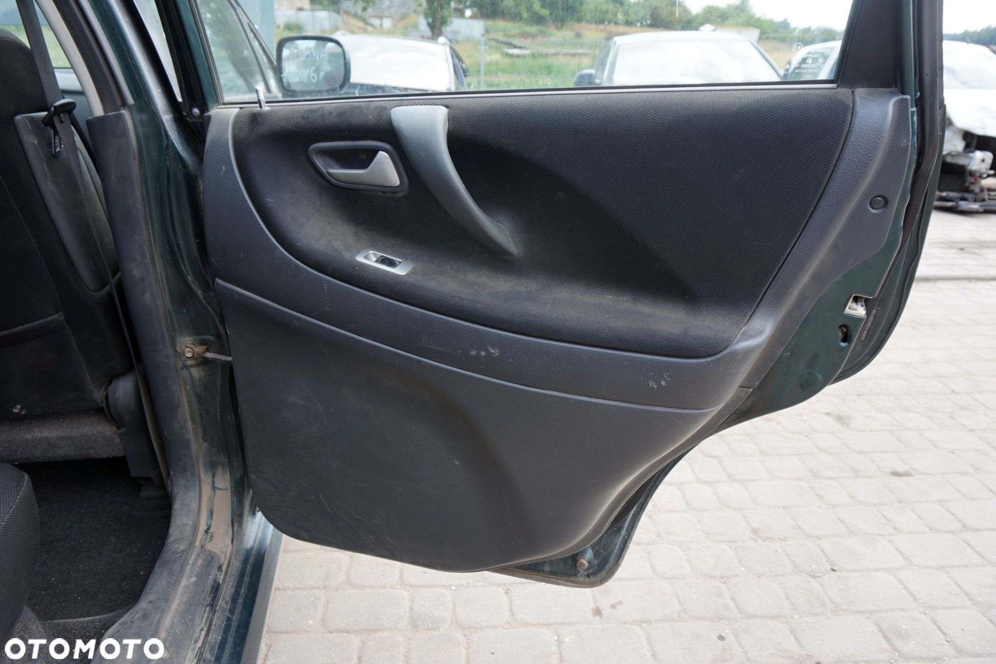 DRZWI TYLNE PRAWE LIANA  HB ZY6  ZIELONY SUZUKI 2001-2010 - 6