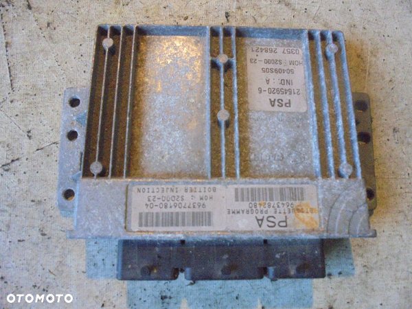 KOMPUTER 9641815780 9637706180-04 CITROEN PEUGEOT