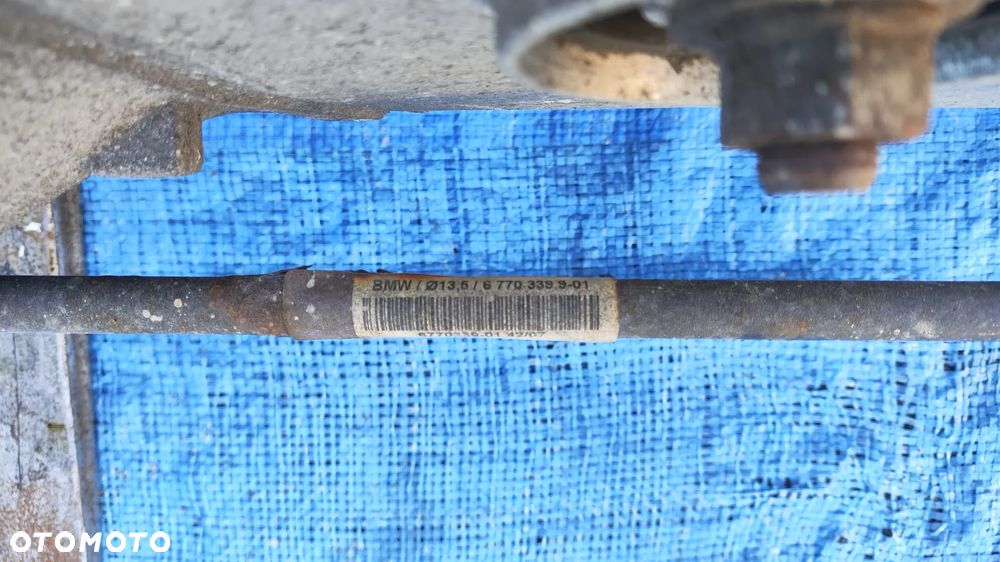 ZAWIESZENIE TYŁ TYLNE KOMPLETNE SANKI BELKA ZWROTNICA PIASTA WAHACZ MOST DYFER DYFERENCJAŁ 3.91 3,91 PÓŁOŚ LEWA PRAWA  6770842 7560606 BMW E63 E64 LCI LIFT 630i 3.0i N53 - 10