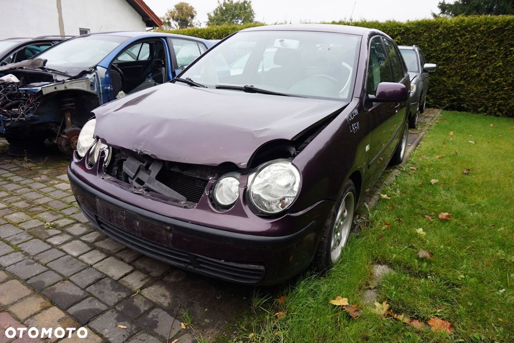 VOLKSWAGEN POLO IV 9N 5D HB 2003 LC3W 1.2 12V AZQ 64KM GEU FIOLETOWY na części - 1