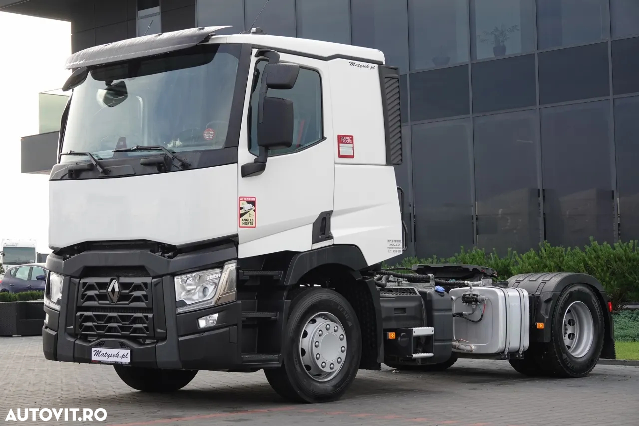 Renault T 430 / CABĂ JUSĂ / HIDRAULICĂ DE BASCULARE / GREUTATE: 6.700 KG / 250.000 km. - 4