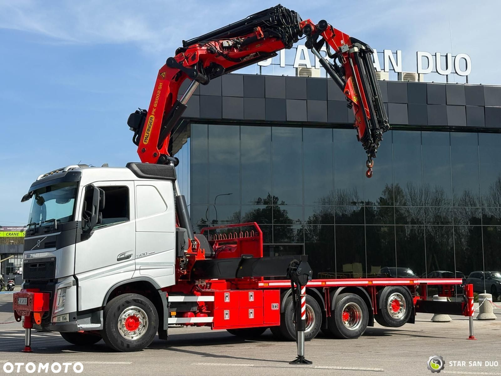 Volvo FH 500 8x4*4 PK65002 Fly JIB HDS Żuraw 7456 godzin Euro 6 Wciągarka - 4