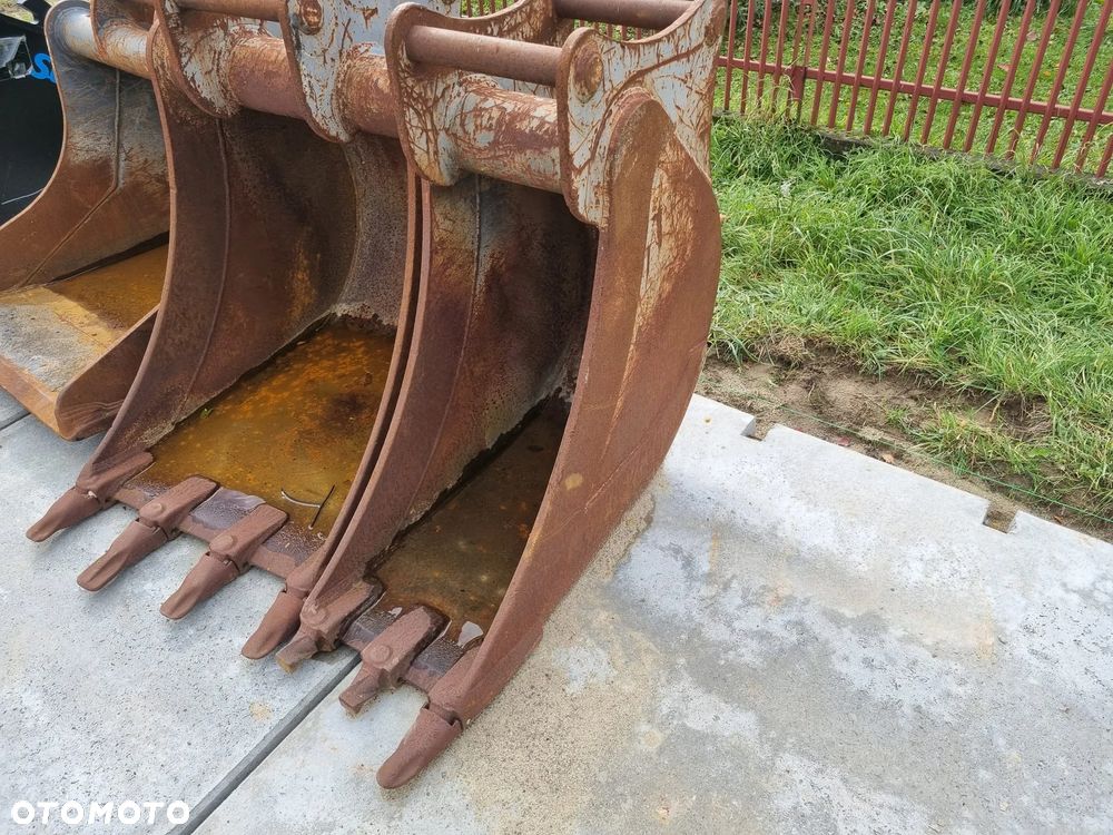 Łyżka do koparki S60 45cm złącze do kopania koparka 40cm 50cm Volvo Hitachi CAT JCB rototilt - 1