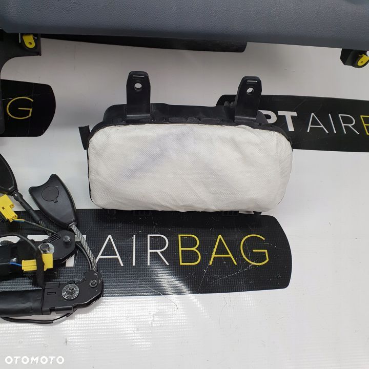 OPEL MERIVA B DESKA ROZDZIELCZA KONSOLA KOKPIT PULPIT PODUSZKI AIRBAG AIR BAG NAPINACZE KIT SET - 8