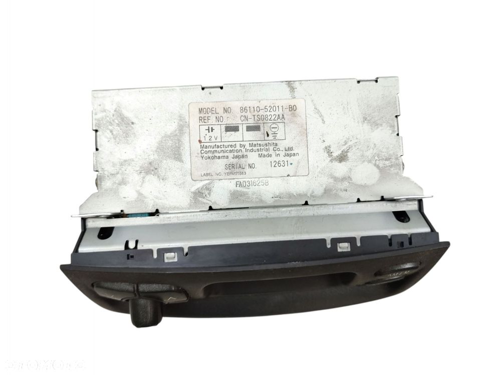 RADIO WYŚWIETLACZ TOYOTA YARIS I (1999-2003) 86120-52010 86110-52011-B0 - 3