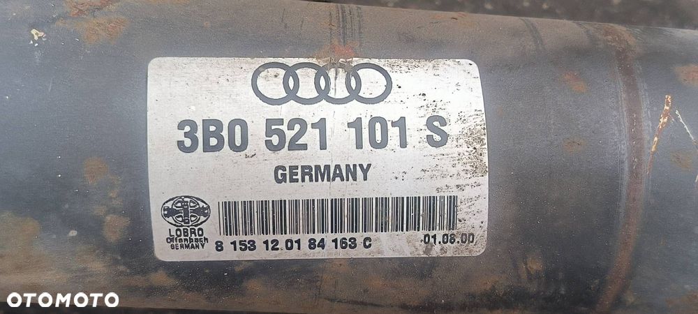 WAŁ NAPĘDOWY VOLKSWAGEN PASSAT B5 LIFT - 2