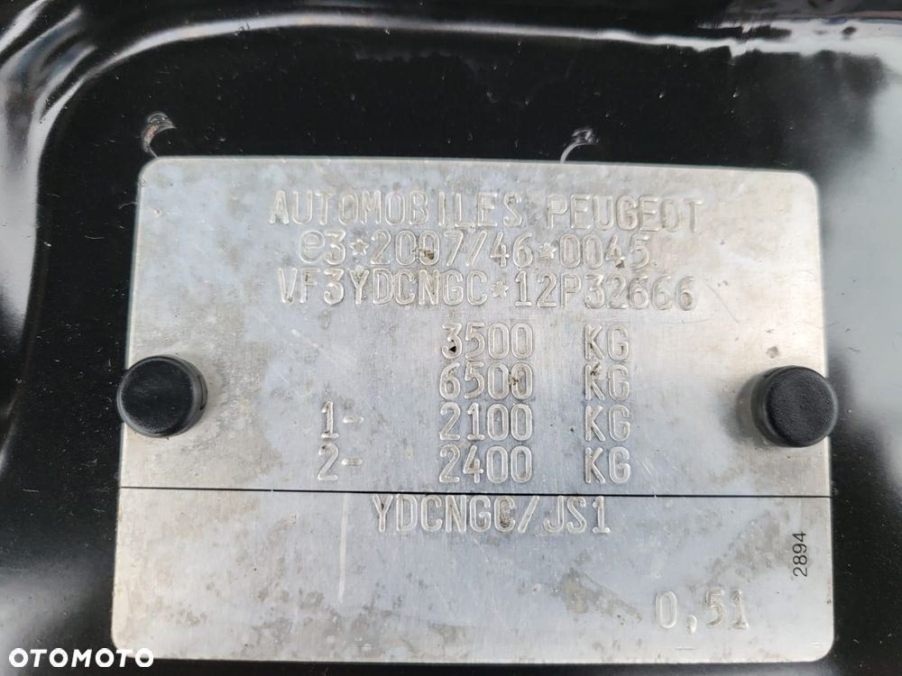 Peugeot BOXER 2.2 HDI-DOKA 6 OSÓB+SKRZYNIA 2,90M-HAK 3000KG-ŁADNY - 14