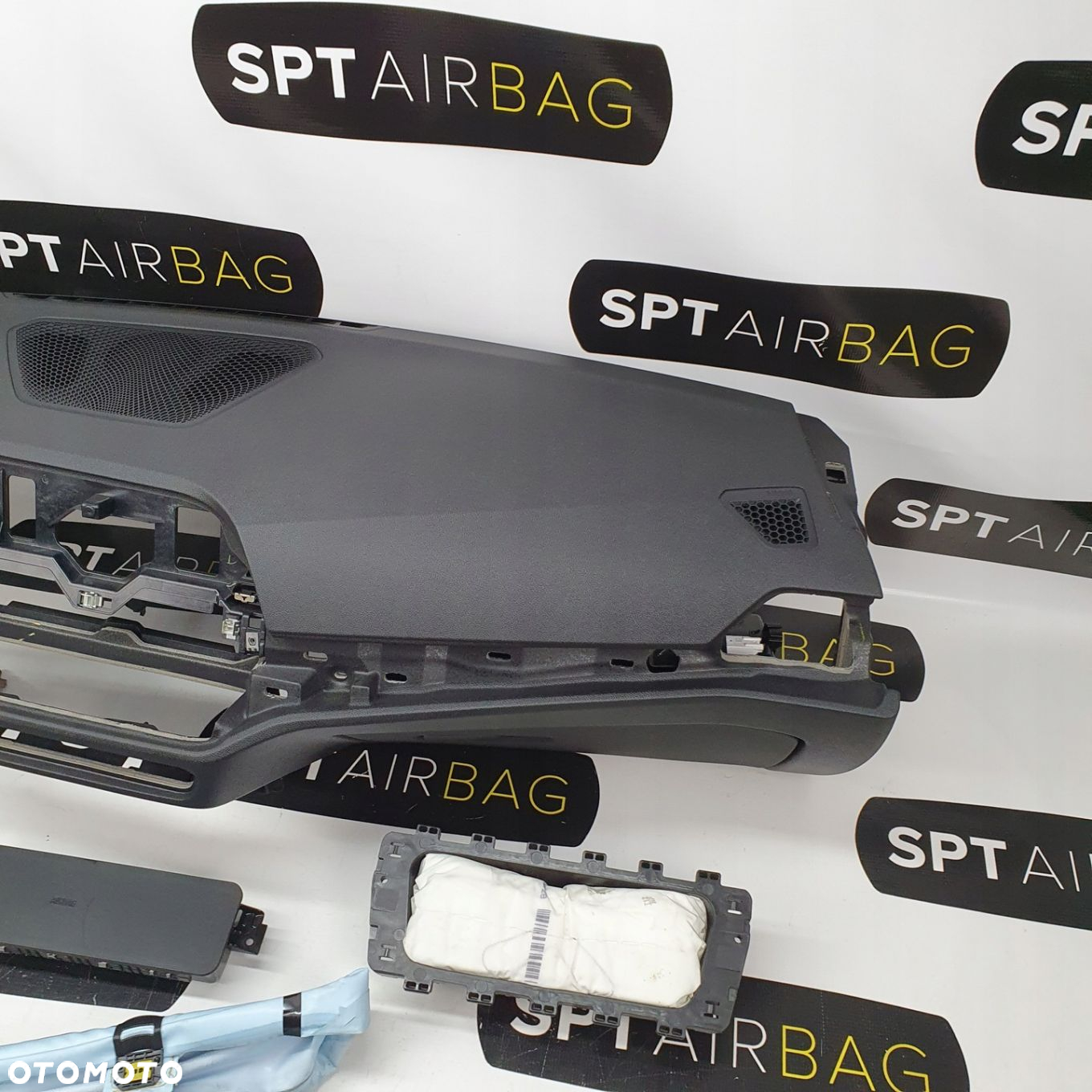 BMW SERIA 3 G20 G21 SERIA 4 G22 G23 G26 DESKA ROZDZIELCZA KONSOLA KOKPIT PULPIT PODUSZKI AIRBAG AIR BAG PASY KURTYNY KIT SET - 4