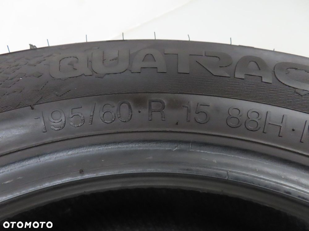 2x 195/60R15 OPONY CAŁOROCZNE UŻYWANE Vredestein Quatrac 5 88H - 9