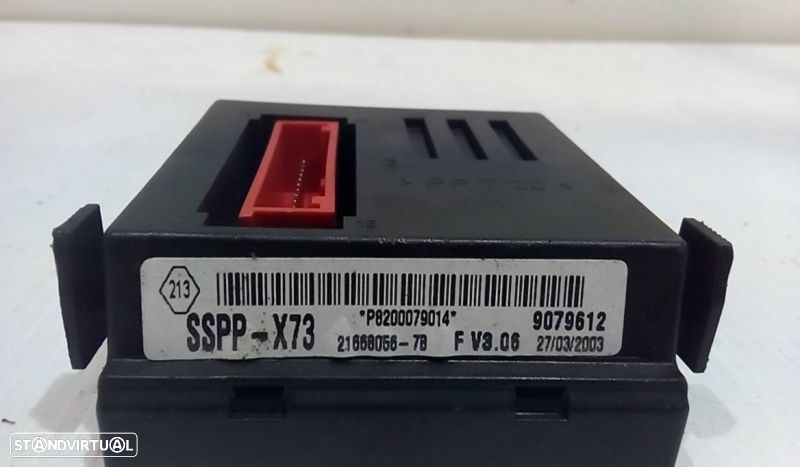 Módulo Pressão Pneus Tpms Renault Vel Satis (Bj0_) - 2
