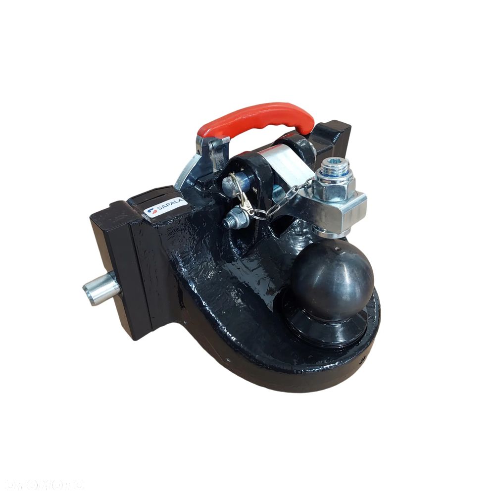 Zaczep kulowy zintegrowany SAPALA ZKZ 335-30-22 Czarny - 1