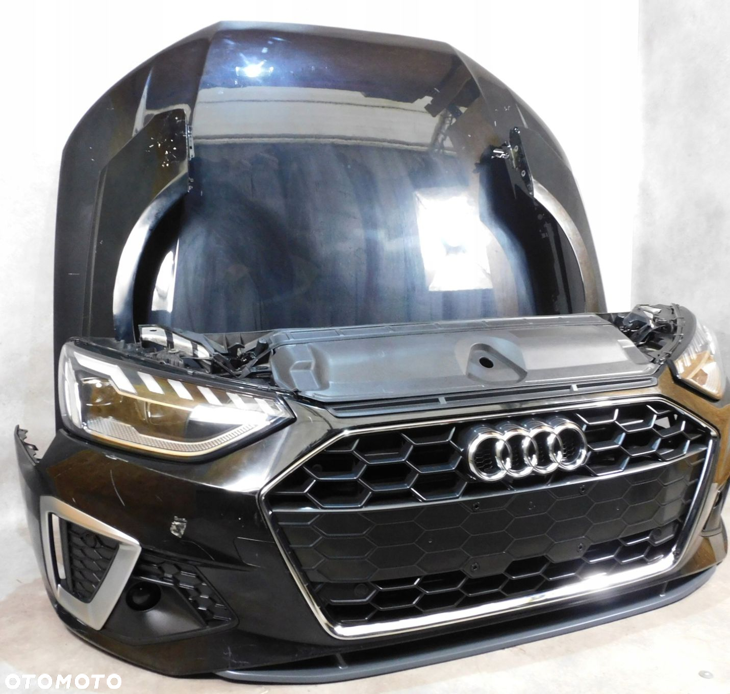 AUDI A4 B9 8W LIFT S LINE PRZÓD ZDERZAK LAMPY MASKA BŁOTNIKI PAS FULL LED - 5