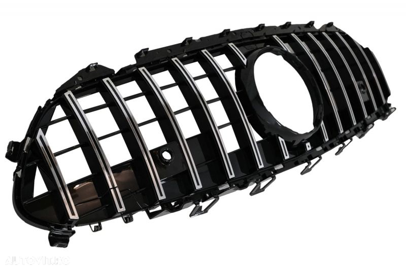 Grila Centrala cu Difuzor si Ornamente Tobe compatibil cu Mercedes CLS - 4