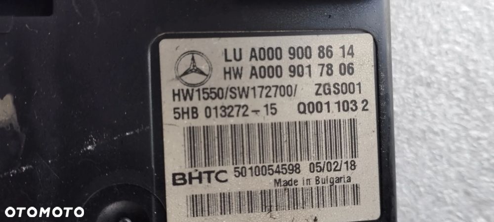 MERCEDES s222 w222 MODUŁ STEROWNIK KLIMATYZACJI - 2