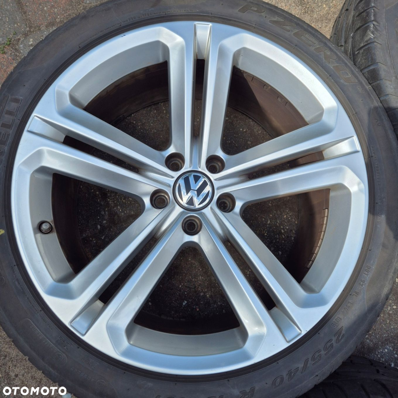LATO KOŁA 19 ORYGINAŁ VW TIGUAN R-LINE 255/40 R19 czujniki - 4