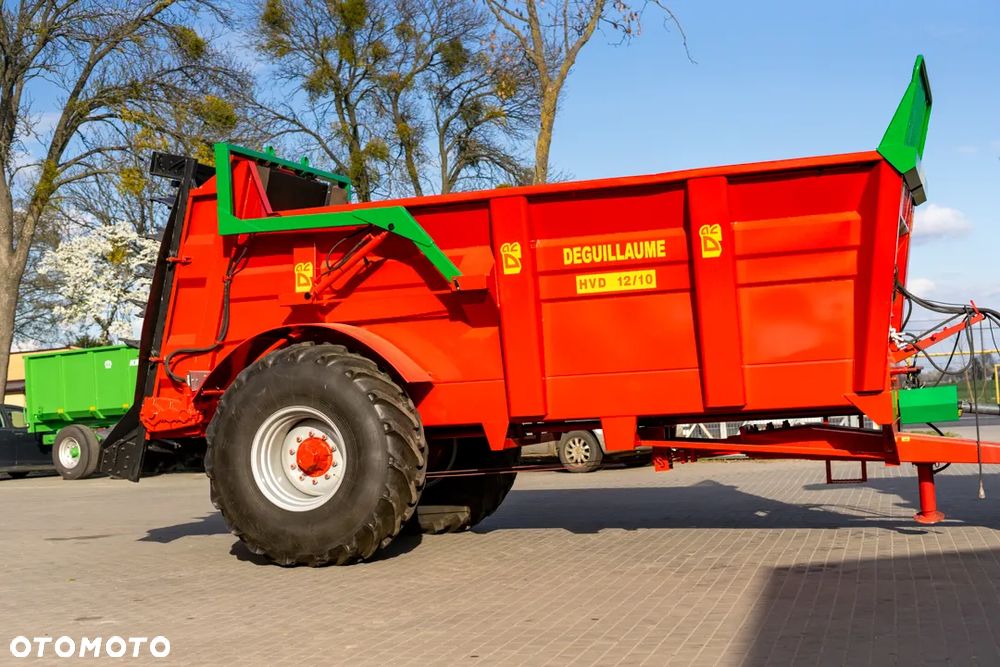 Inny ROZRZUTNIK OBORNIKA DEGUILLAUME HVD12/10 12T KLAPA HYDARULICZNA  Posiadam wiele maszyn Prasa Ciągnik Kosiarka - 4