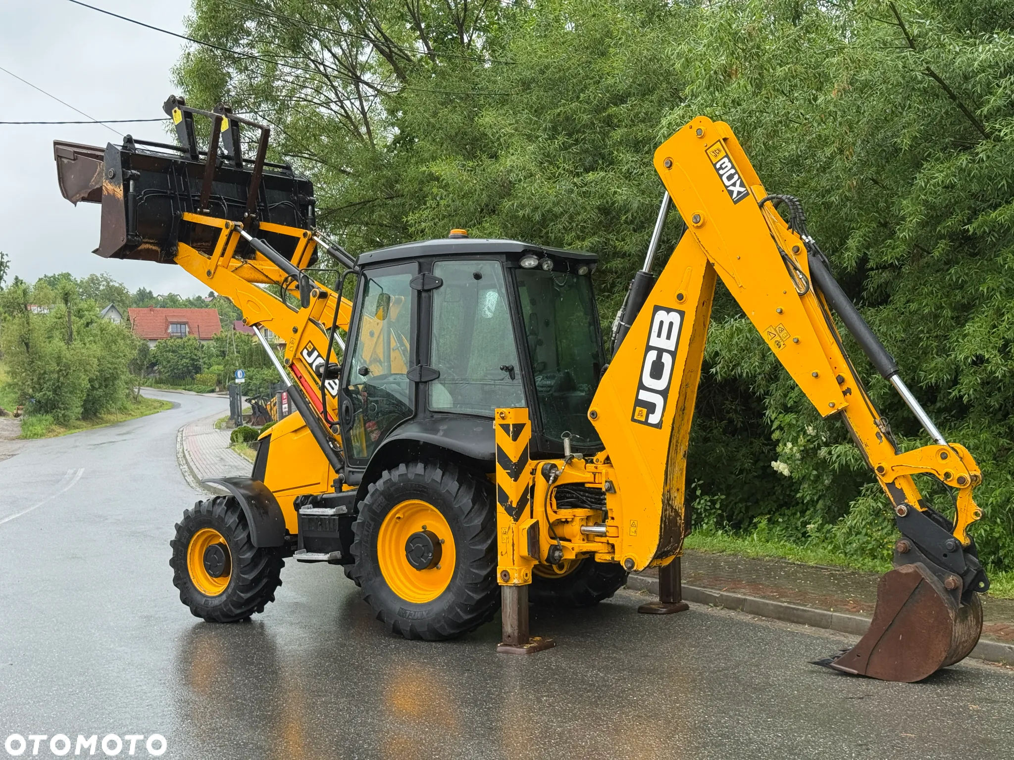 JCB * 3CX * JCB CONTRACTOR * Joystick * Koparko Ładowarka Stan Perfekcyjny - 15
