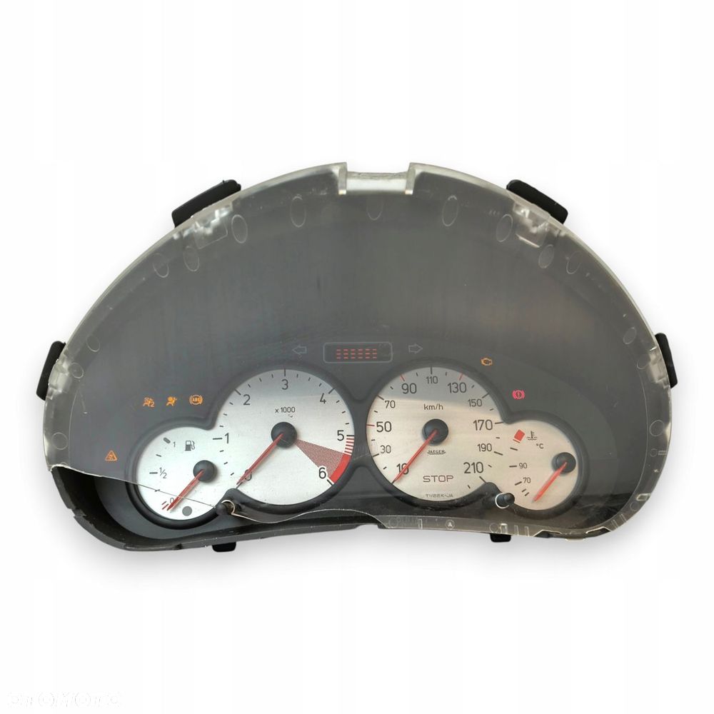 LICZNIK ZEGARY 9659729080 Peugeot 206 1.4 HDI Diesel europa - 3