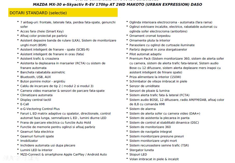 Mazda MX-30 e-SKYACTIV MAKOTO - 9