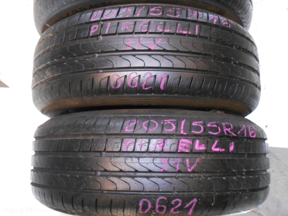 OPONY 205/55R16 PIRELLI CINTURATO P7 DOT 0621 8MM - 3