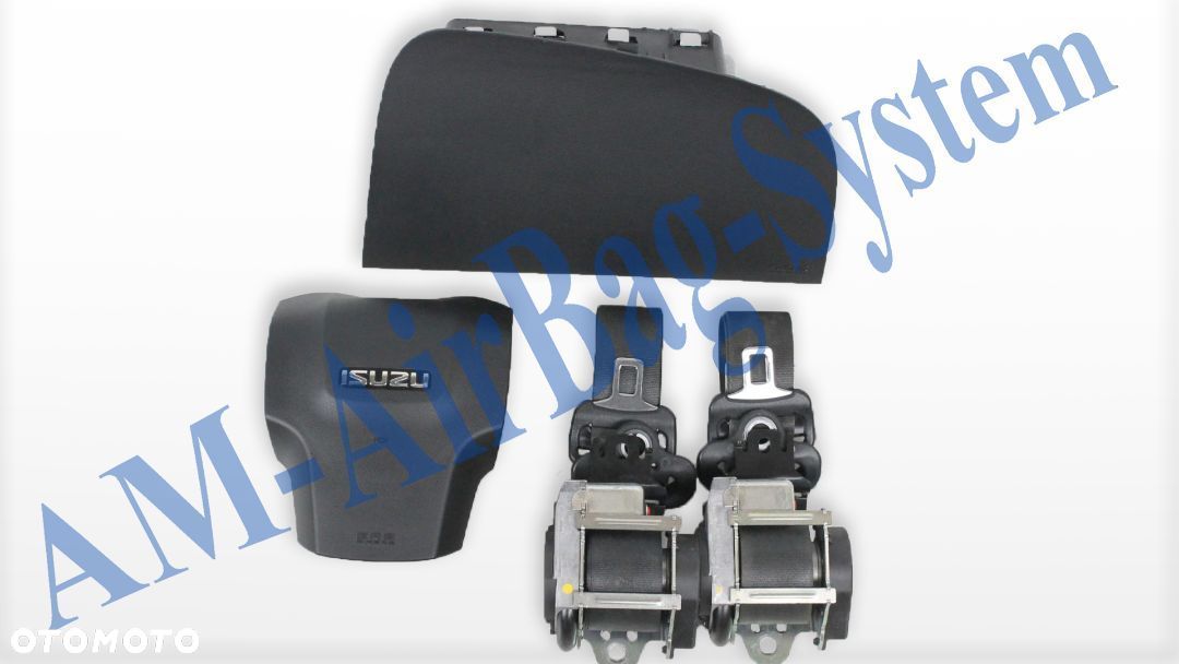 Isuzu D-Max DMAX Deska Poduszki Poduszka Pasy Konsola AirBag Regeneracja Naprawa - 1