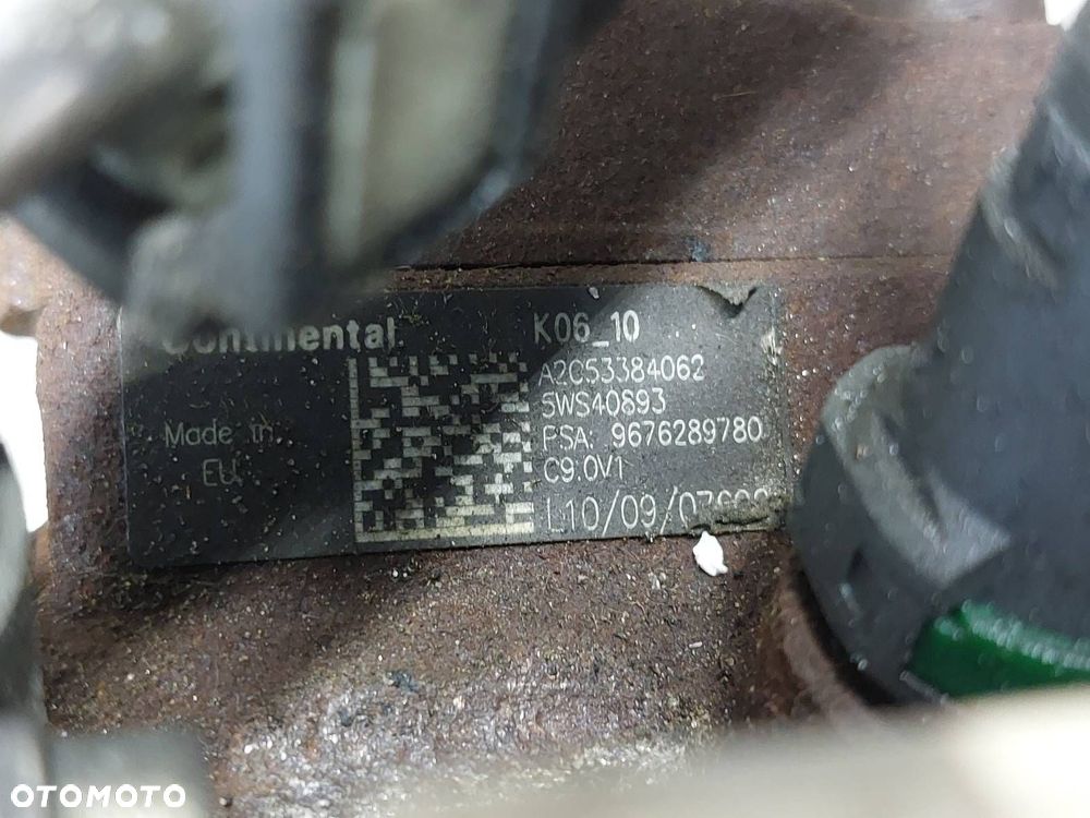 POMPA WTRYSKOWA + WTRYSKIWACZE KOMPLET VOLVO S60 II 1.6 D 9802448680 - 3