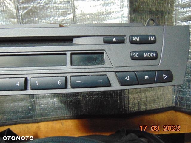 BMW Z4 E85 E86 RADIO Business CD SZARE - 4