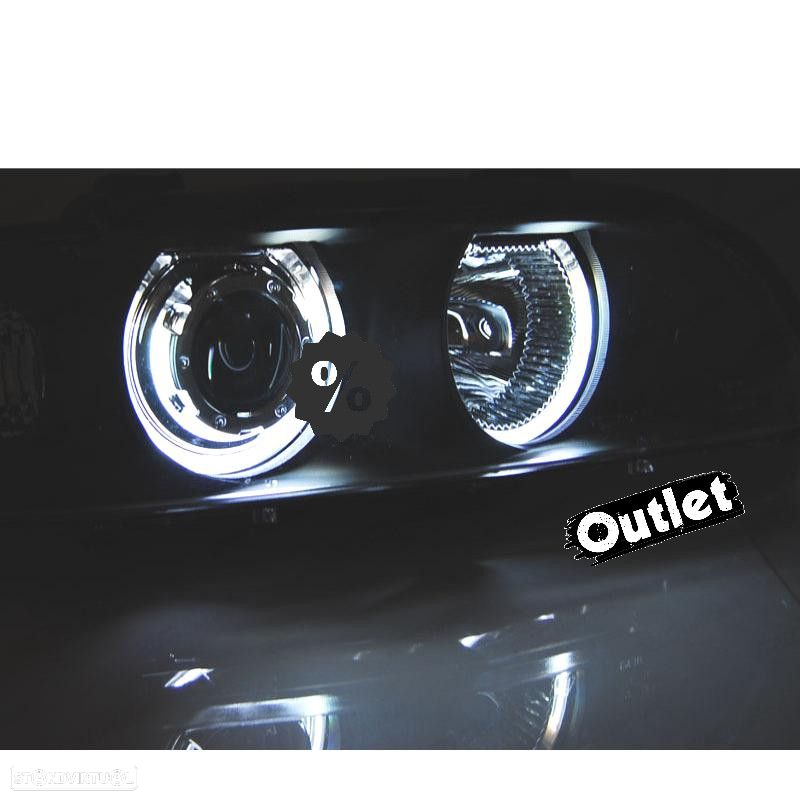 R012446C1 FARÓIS PARA BMW E39 95-03 ANGEL EYES CCFL COM LUZ DIURNA - 5