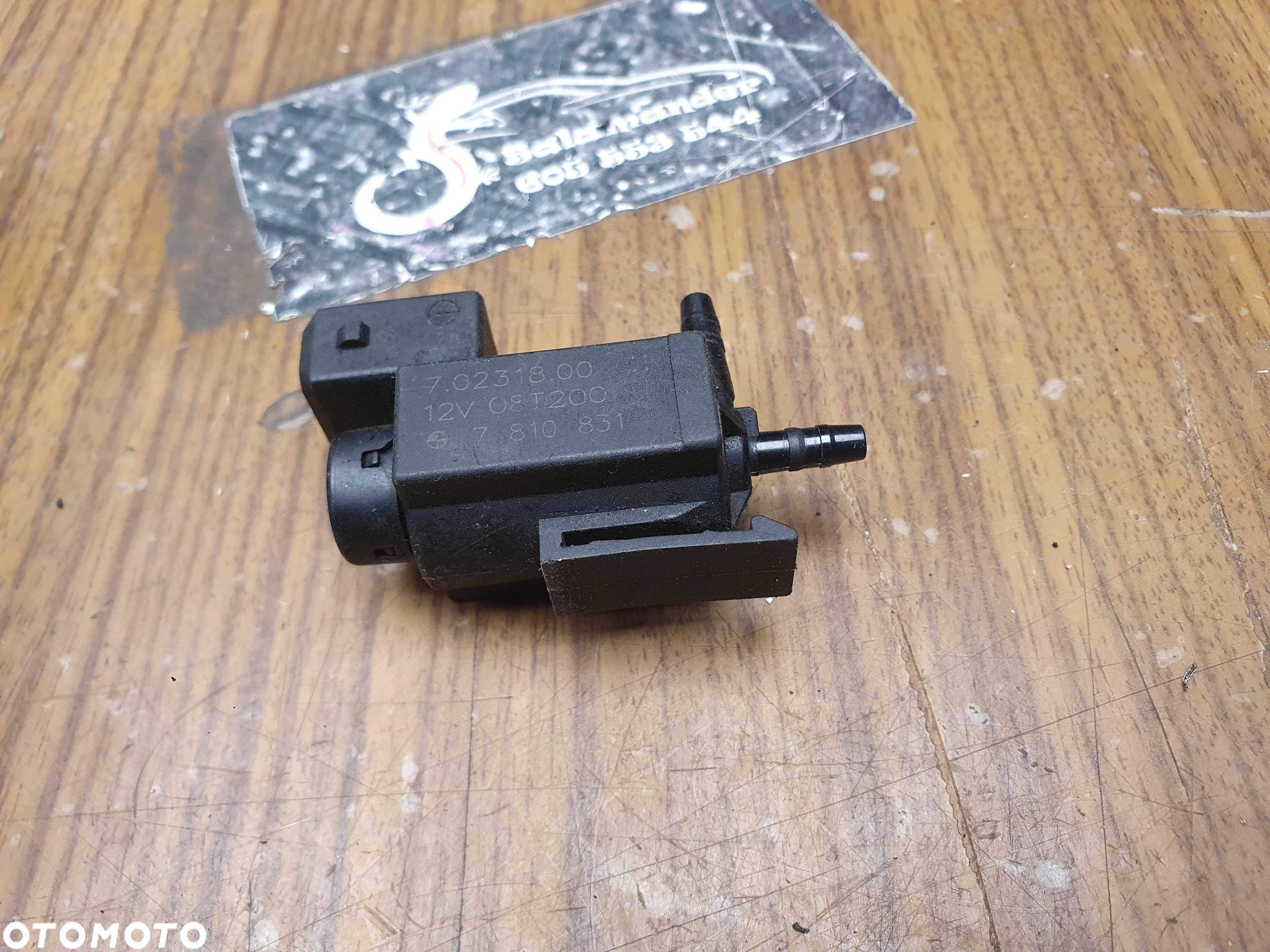 Zawór 7805391 7810831 Zaworek Czujnik Podcisnienia Diesel 2.0 3.0 D BMW E87 E90 E60 F10 X5 - 20