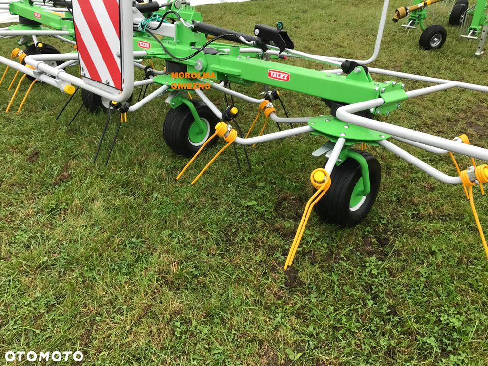 Przetrząsacz 4 wirnikowy karuzelowy TALEX i KOWALSKI z WOM TORNADO - 2