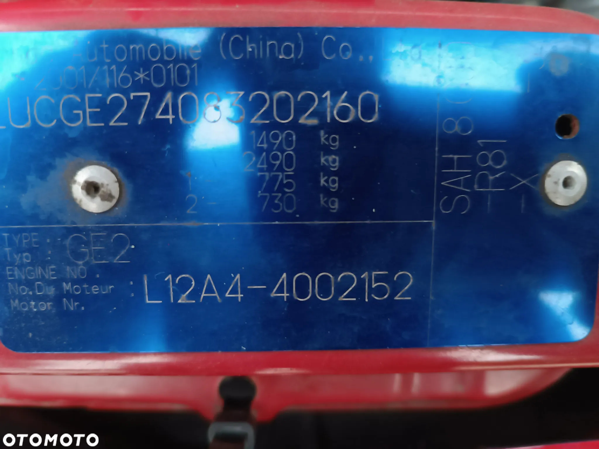 Honda Jazz 2 II (02-08) drzwi pasażera prawy przód tył prawe przednie tylne R81 - różne części Częstochowa - 10