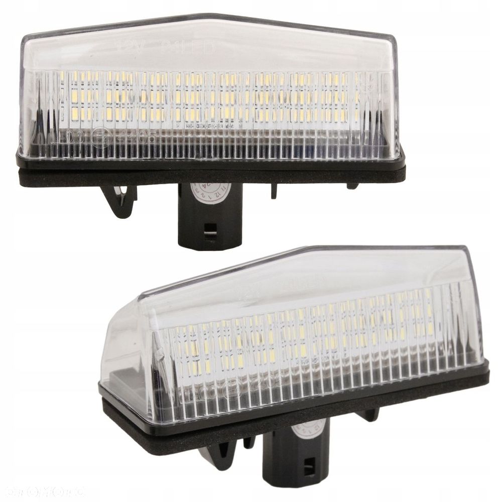 podświetlenie tablicy rejestracyjnej led toyota prius 2 3 rav4 c-hr ct nx - 2