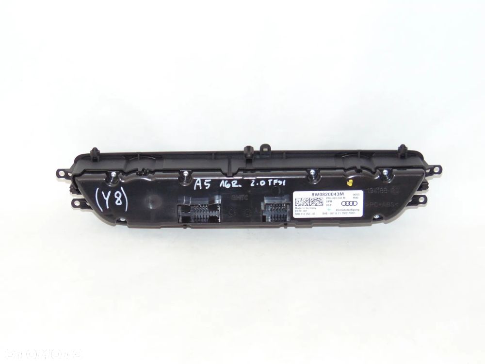 Panel przełącznik nawiewu klimatyzacji 8W0820043M Audi A5 F5 II 16-19r - 8