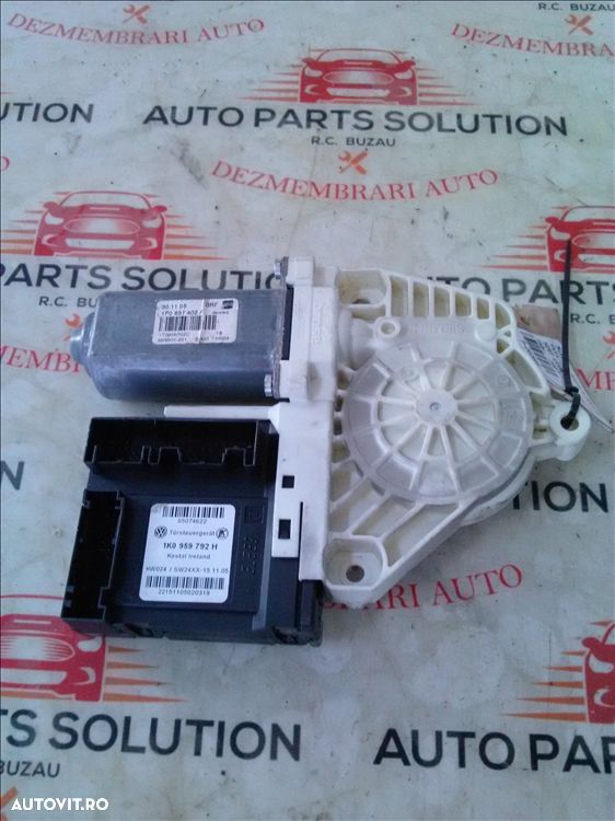 motoras macara stanga fata seat leon 2.0 d an fabr. 2007 - 1
