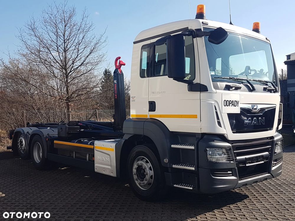 MAN 26.430 TGS 3-OSIE HAKOWIEC MULTILIFT OPTIMA 20S HIAB KLIMA 6x2 - 4