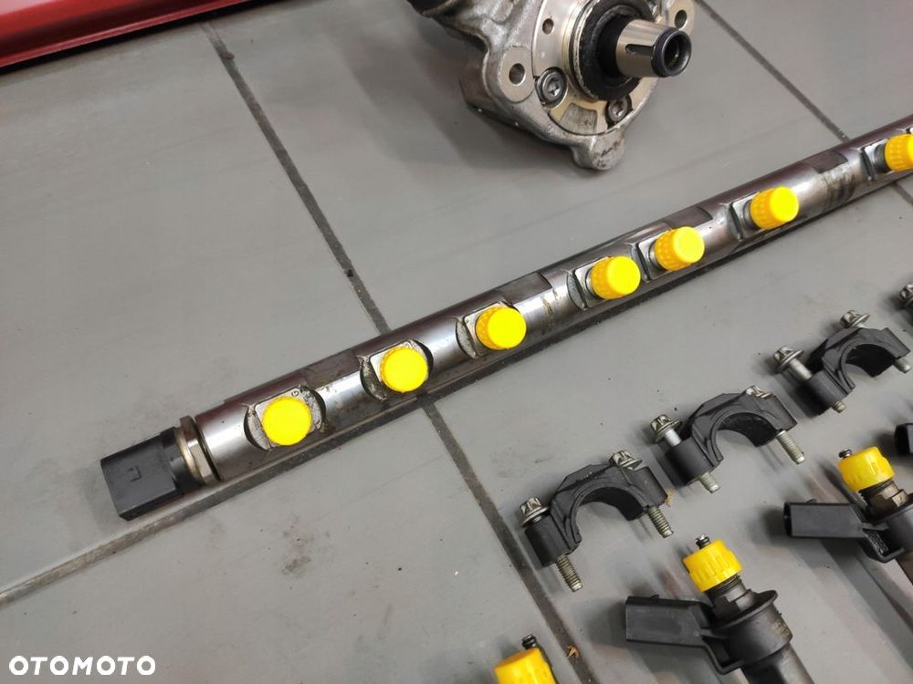 BMW 3.0D N57 F01 F10 ZESTAW WTRYSKOWY WTRYSKIWACZE LISTWA POMPA KPL OE ORYG - 4