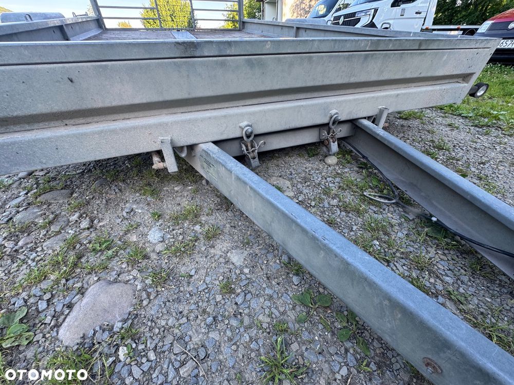 Boro B 750 KG LEKKA SOLIDNA WYWROT NAJAZD LAWETA - 12