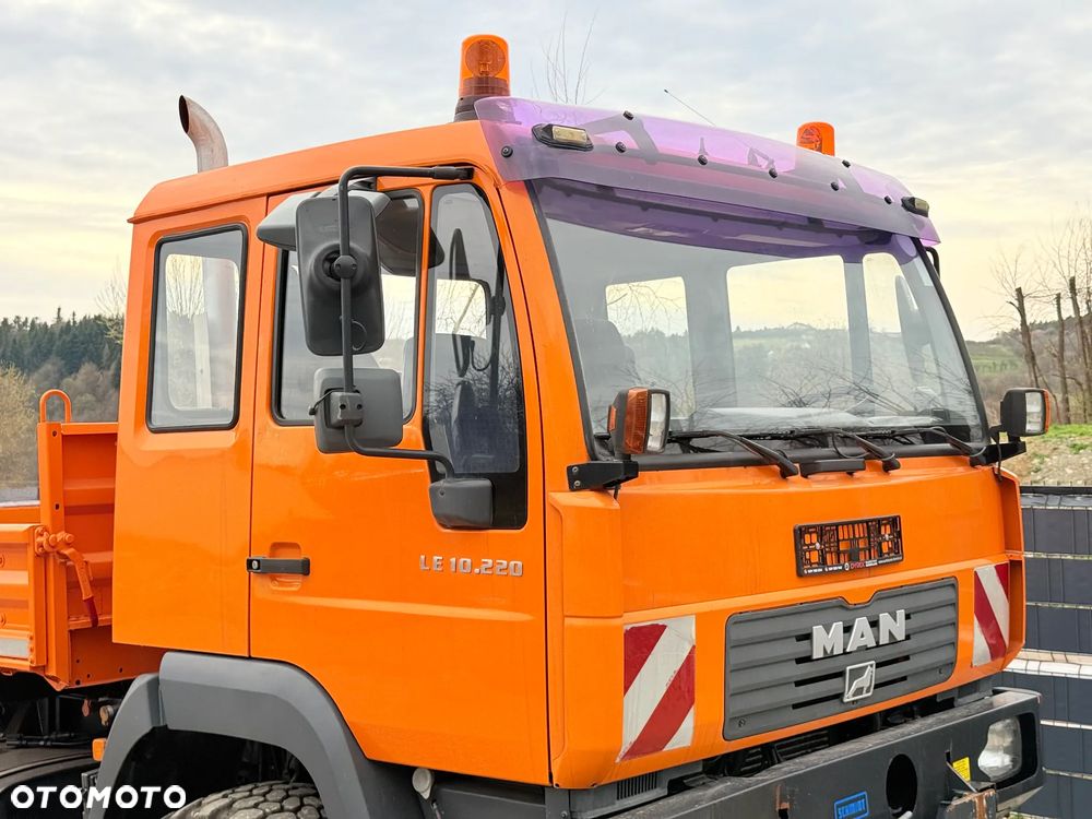 MAN * MAN 10-220 * Pług * Kiper Wywrotka Meiller * 4x4 * Zimowe Utrzymanie * Unimog * - 23