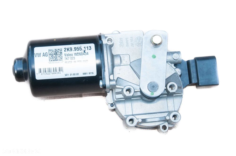SILNIK SILNICZEK WYCIERACZEK PRZÓD VW CADDY 2K9955113 OE NOWY