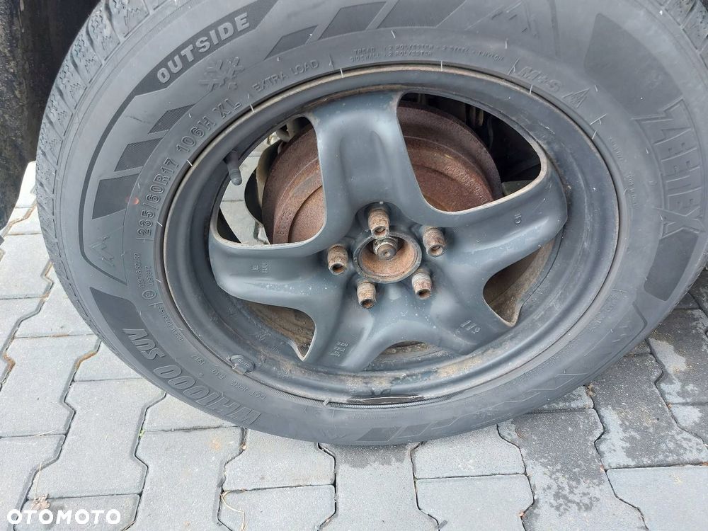FELGI STALOWE 4 SZT 5X115 FI 70.3 ET 44 7Jx17 ZETEX 235/60 R17 - 9