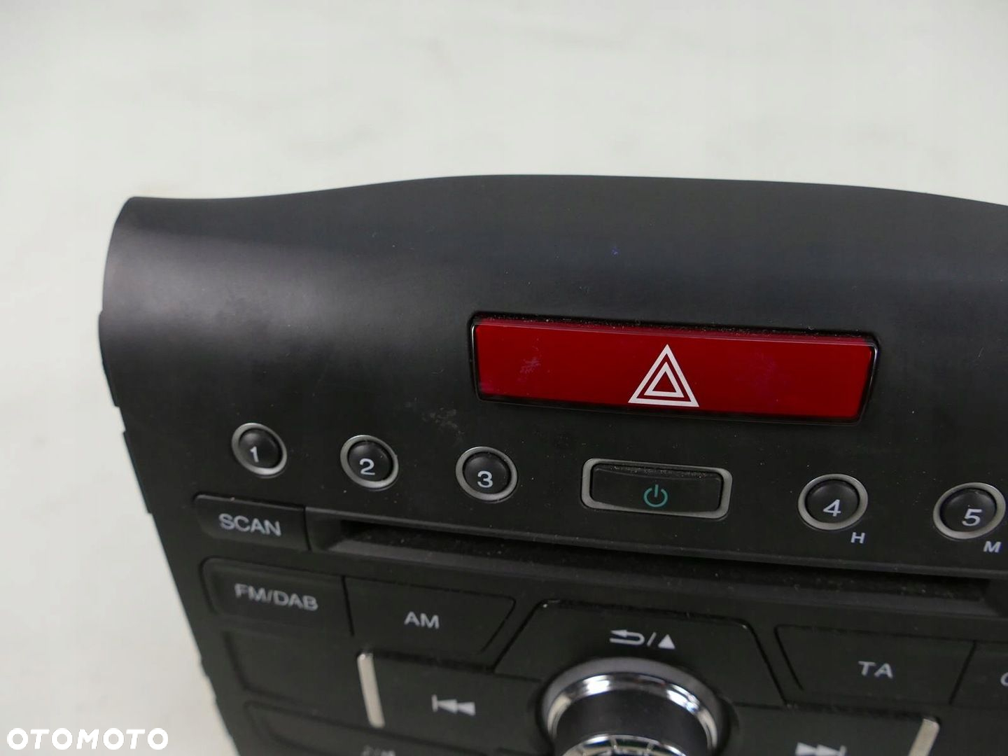 HONDA CR-V IV CRV RADIO ODTWARZACZ CD FM Z KODEM WŁĄCZNIK AWARYJNYCH - 2