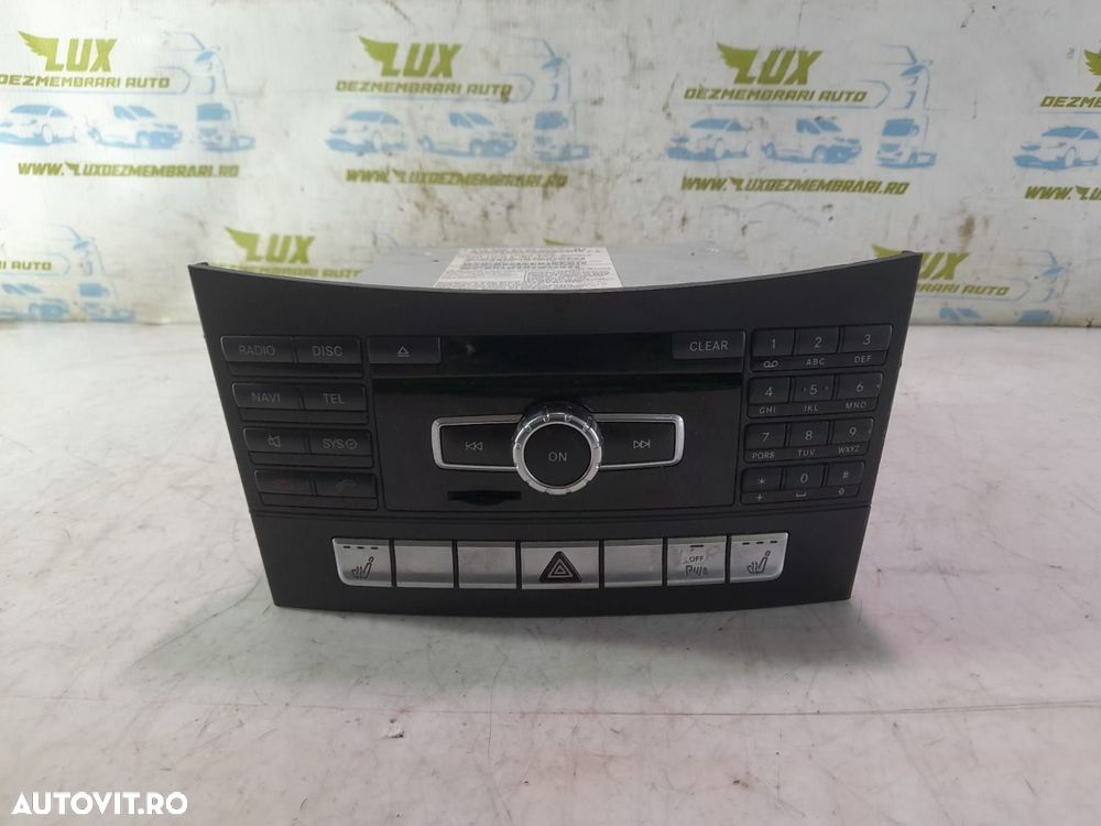 Radio cd player A2189009402 Mercedes-Benz CLS-Class C218/X218 [2011 - - 1