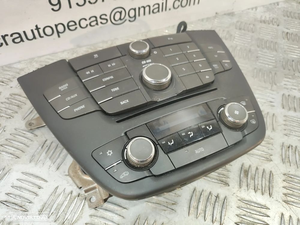 DISPLAY SOFAGEM CHAUFFAGE AR CONDICIONADO AC CLIMATRONIC PAINEL CONTROLO RADIO AUTORADIO OPEL INSIGNIA A G09 GM13321292 GM13273095 - 5