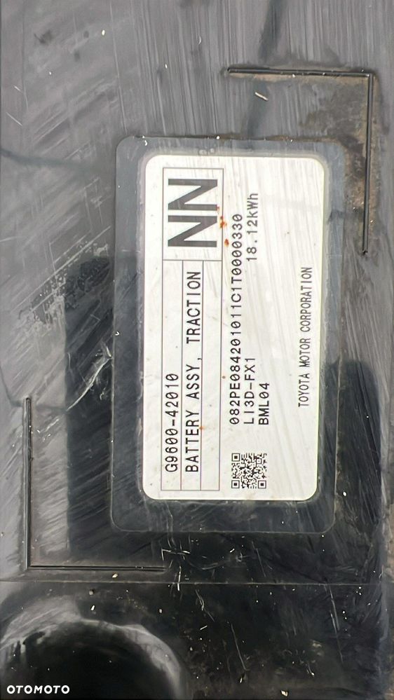 Bateria Trakcyjna HYBRYDA Toyota RAV4 G9600-42010 2022 rok - 2