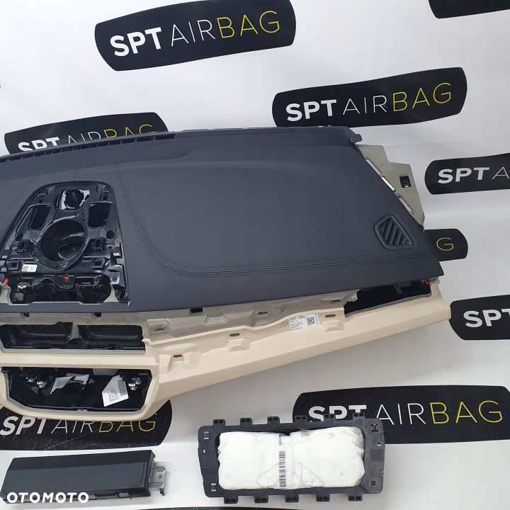 BMW G32 SERIA 6 DESKA ROZDZIELCZA KONSOLA KOKPIT PULPIT PODUSZKI AIRBAG AIR BAG PASY KIT SET - 4