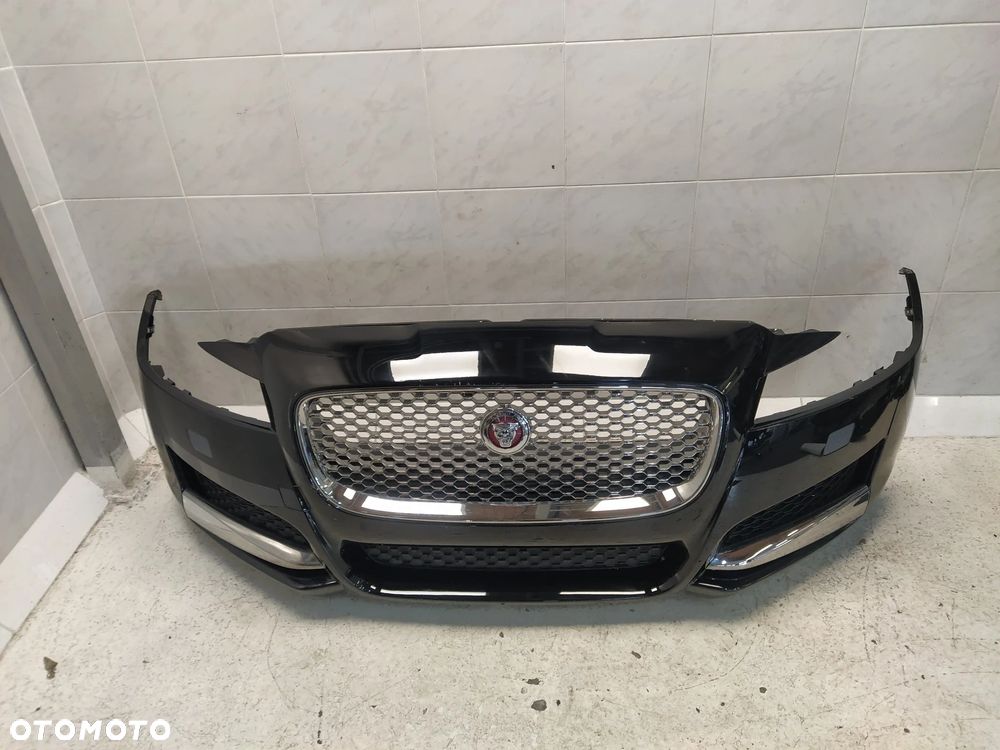 JAGUAR XF X260 ZDERZAK PRZÓD PRZEDNI KOMPLETNY 4XPDC SPRYSKIWACZE GRILL ATRAPA CHŁODNICY ZNACZEK ORYGINAŁ - 2