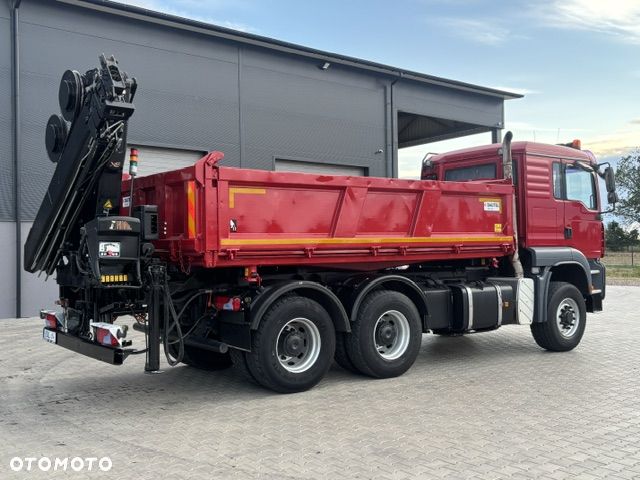 MAN TGA 26.430 Kipper Dautel Hydroburta 6x6 HDS stan idealny - 14