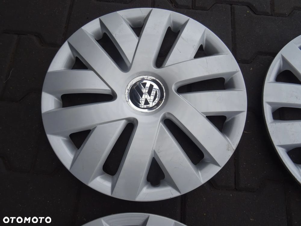 VOLKSWAGEN Oryginalne Kołpaki 15 na spinki - 5