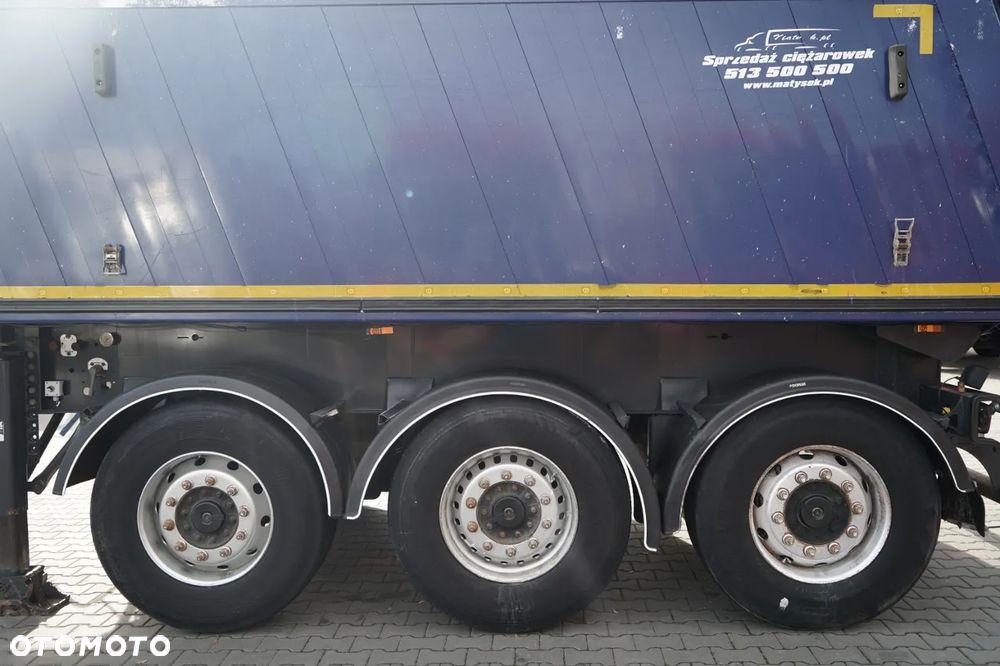 Wielton WYWROTKA / 24 M3 /  ALUMINIOWA / OŚ PODNOSZONA / OSIE SAF / PO KONTRAKCIE SERWISOWYM - 19