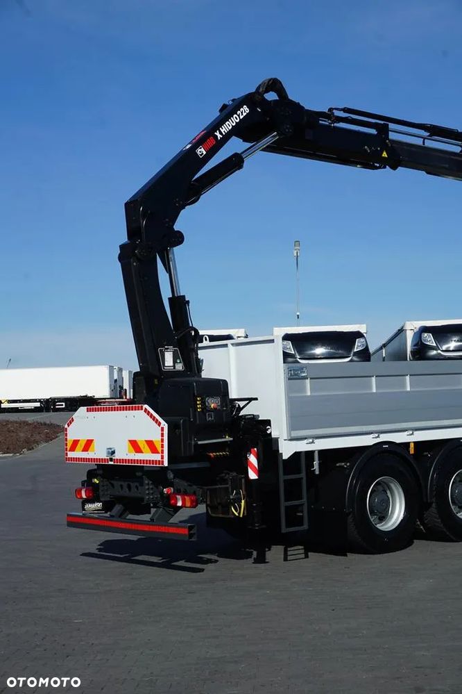 Mercedes-Benz AROCS / 2643 / 6 X 4 / SKRZYNIOWY + HDS / HIAB 228 E – 4 / WYS. 13 M - 15